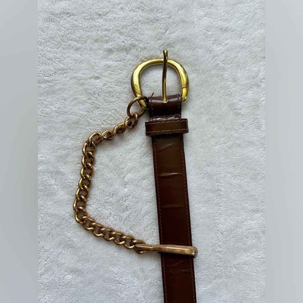 chifford & wills Brown/Gold Belt